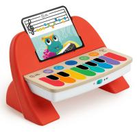 Hape Музыкальная игрушка для малышей Пианино, 7 клавиш, сенсорное, красное