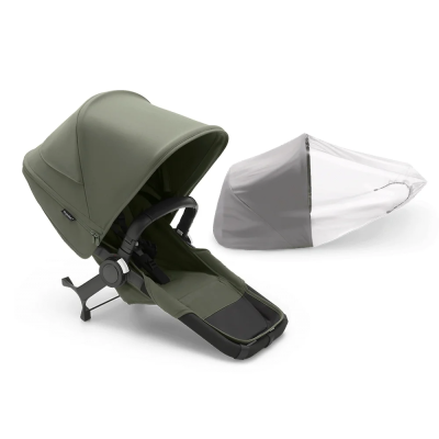 Bugaboo Donkey 5 Duo extension complete - Forest Green-Forest Green