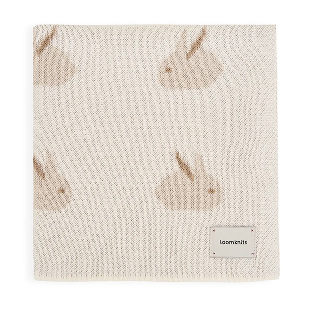 Loomknits Плед детский Animal Rabbits