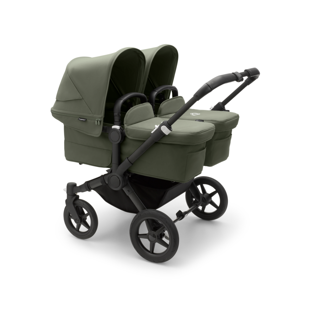 Bugaboo Donkey 5 Mono complete - BLACK/FOREST GREEN-FOREST GREEN
