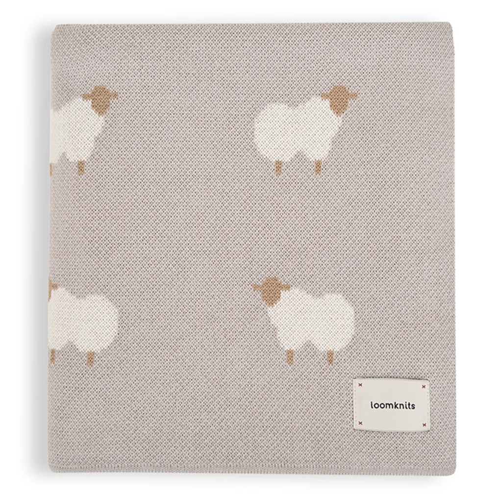 Loomknits Плед детский Animal Sheeps