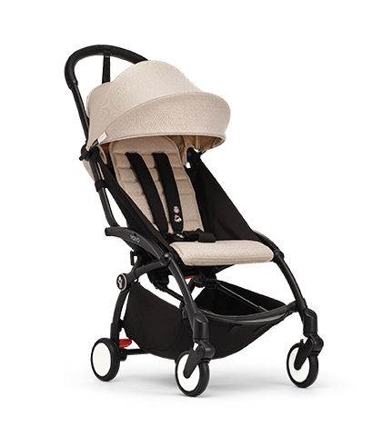 Stokke YOYO3 коляска универсальная 2в1 с мягкой люлькой Black/Bonpoint