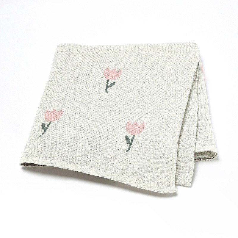 Loomknits Плед детский Flowers Tulip