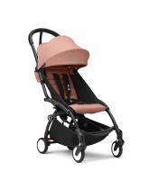 Stokke® YOYO³ Коляска прогулочная Black/Ginger 6+