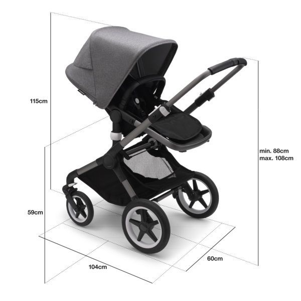 Bugaboo Коляска универсальная 2в1 Fox 3 Mineral complete