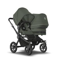 Коляска для погодок Bugaboo Donkey5 Duo Black/Forest Green