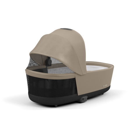 Cybex Детская коляска Priam IV Rosegold 2 в 1 Cozy Beige + спальный блок Lux Carry Cot