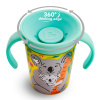 Munchkin Munchkin Поильник непроливайка Miracle 360° WildLove с ручками 177 мл 6+