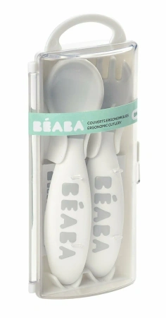 Beaba Эргономические вилка+ложка SET OF 2 2ND AGE FORK +