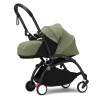 Stokke YOYO3 коляска универсальная 2в1 с мягкой люлькой Black/Olive