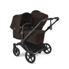 Bugaboo Коляска для погодок Donkey 6 Duo, BLACK/COCOA BROWN-COCOA BROWN