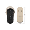 Stokke YOYO³ 2 в 1 White/Bonpoint с мягкой люлькой для новорождённого