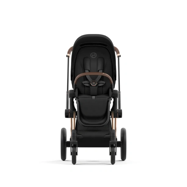 Cybex Детская коляска Priam IV Rosegold 2 в 1 + спальный блок Lux Carry Cot