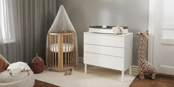 Stokke Sleepi Dresser White белый комод для детской