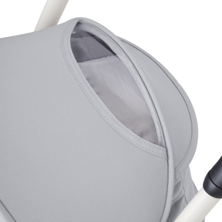 Stokke YOYO3 White Stone белая рама и серый прогулочный блок
