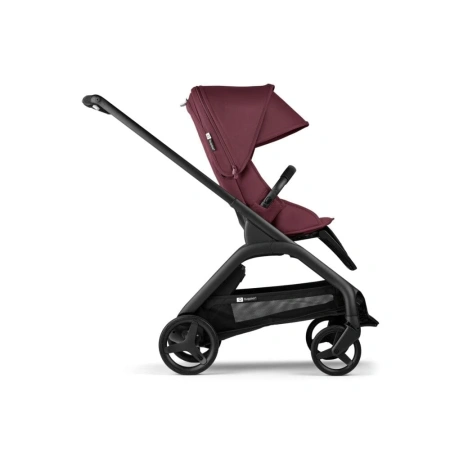 Bugaboo Коляска универсальная 2в1 Dragonfly BLACK/DARK CHERRY-DARK CHERRY