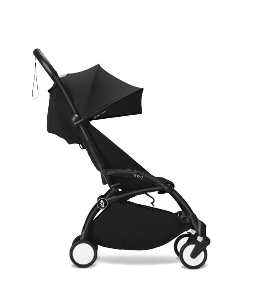 Stokke® YOYO³ Коляска прогулочная Black/Black 6+