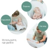 Angelcare Ванночка-лежак для купания 2 в 1 Baby Bathtub, серая