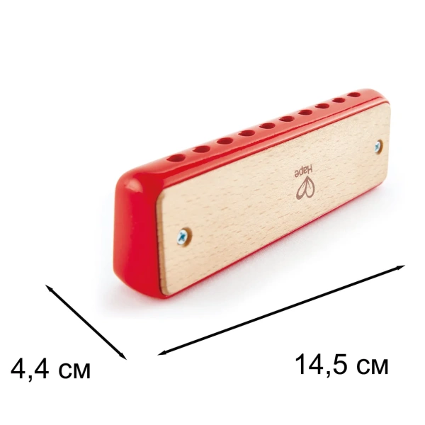 Hape Детская музыкальная игрушка "Буду музыкантом" губная гармошка