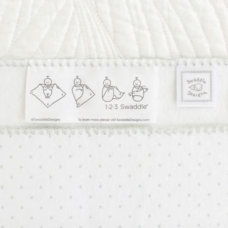 SwaddleDesigns Набор пеленок SwaddleDuo - Sterling Mod Circles on Soft Yellow Banana & Yellow Med