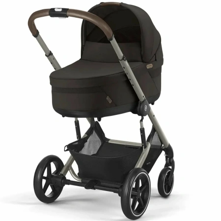 Cybex Детская коляска Balios S Lux TPE 2-в-1 c дождевиками Chocolate Brown