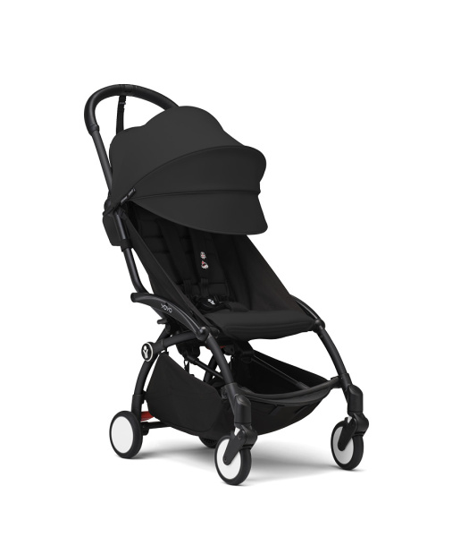Stokke® YOYO³ Коляска прогулочная Black/Black 6+
