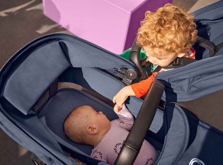 Коляска для погодок Bugaboo Donkey5 Duo Black/Forest Green