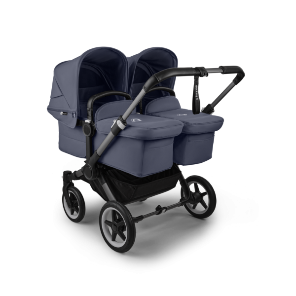 Bugaboo Donkey 5 Mono complete - GRAPHITE/STORMY BLUE-STORMY BLUE