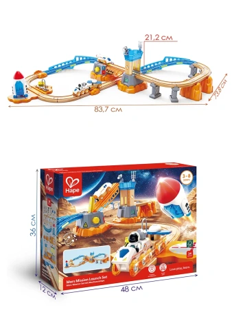 Hape Набор "Космос" Марсианская железная дорога