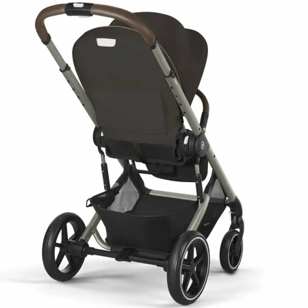 Cybex Детская коляска Balios S Lux TPE 2-в-1 c дождевиками Chocolate Brown
