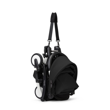 Stokke YOYO3 White Black белая рама и чёрный прогулочный блок