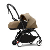 Stokke YOYO3 коляска универсальная 2в1 с мягкой люлькой Black/Toffee