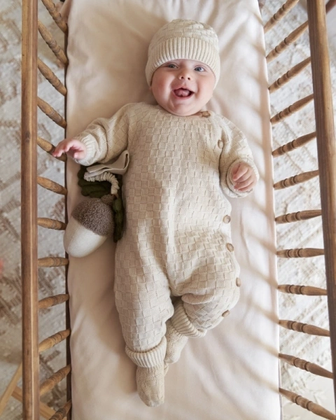 Loomknits Шапка детская Кремовый 