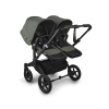 Bugaboo Коляска для двойни Donkey 5 Twin, BLACK/FOREST GREEN-FOREST GREEN