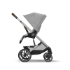 Cybex Детская коляска Balios S Lux SLV 3-в-1 c дождевиками Stone Grey