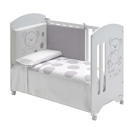 Micuna Бортики и покрывало для кроватки TX-700 SWEET BEAR 120*60