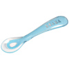 Beaba Эргономическая ложка 2ND AGE SILICONE SPOON - Blue