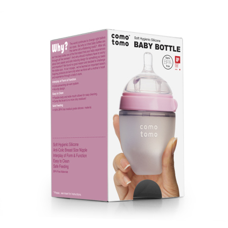 Comotomo Бутылочка для кормления Comotomo Natural Feel Baby Bottle (250 мл.)