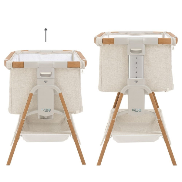 Tutti Bambini Кровать-трансформер CoZee XL  - Scandinavian Walnut