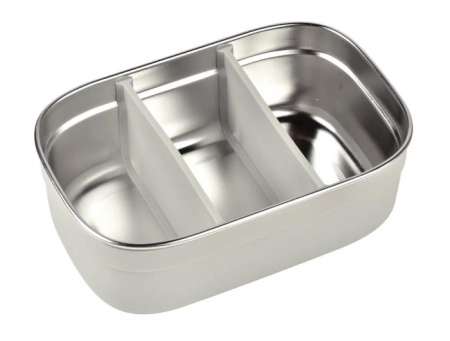 Beaba Контейнер для ланча BOITE REPAS INOX GRIS - V/B BLUE