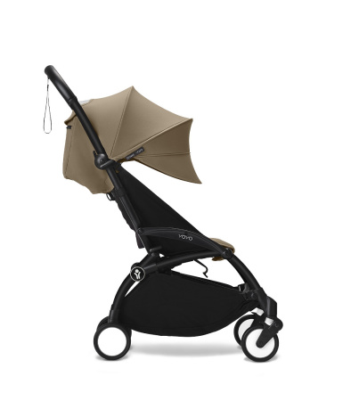 Stokke® YOYO³ Коляска прогулочная Black/Toffee 6+