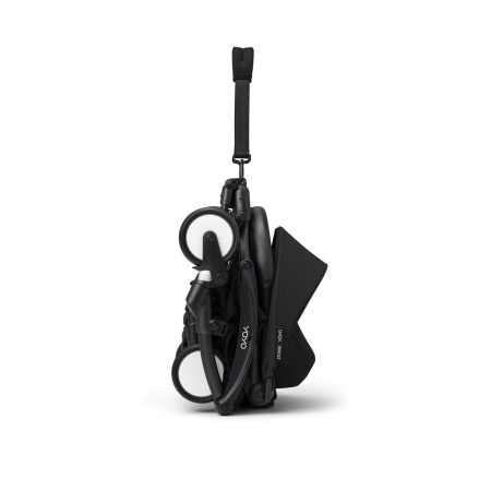 Stokke YOYO3 коляска универсальная 2в1 с мягкой люлькой Black/Black
