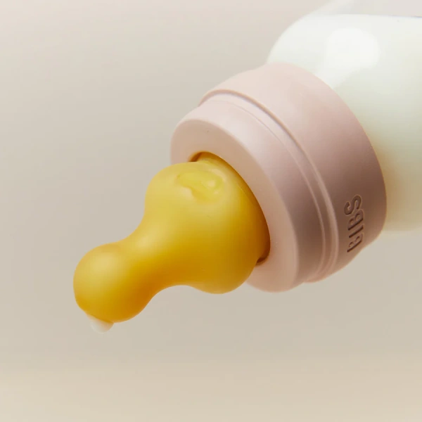 BIBS Bottle Nipple 2 PACK Latex - Соска для бутылочки медленный поток (2шт)