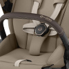 Cybex Детская коляска Priam IV Rosegold 2 в 1 Cozy Beige + спальный блок Lux Carry Cot