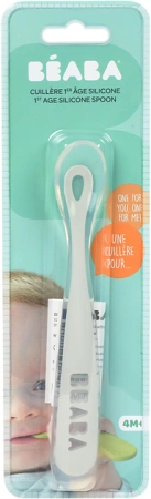 Beaba Эргономическая ложка 1ST AGE SILICONE SPOON