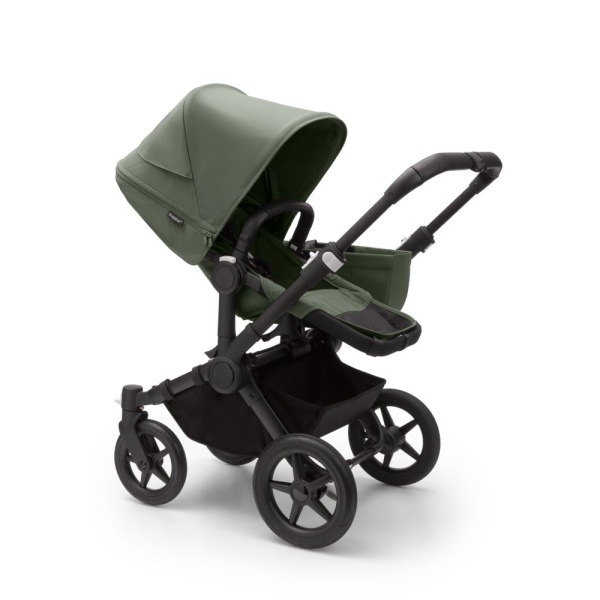 Коляска для погодок Bugaboo Donkey5 Duo Black/Forest Green