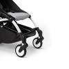 Stokke YOYO3 White Stone белая рама и серый прогулочный блок