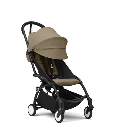 Stokke® YOYO³ Коляска прогулочная Black/Toffee 6+