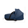 Stokke YOYO³ 2 в 1 Black/Air France с каркасной люлькой Bassinet