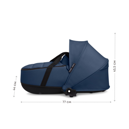 Stokke YOYO³ 2 в 1 Black/Air France с каркасной люлькой Bassinet